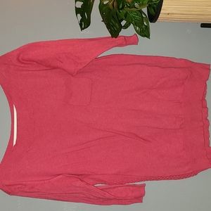 Coral sweater